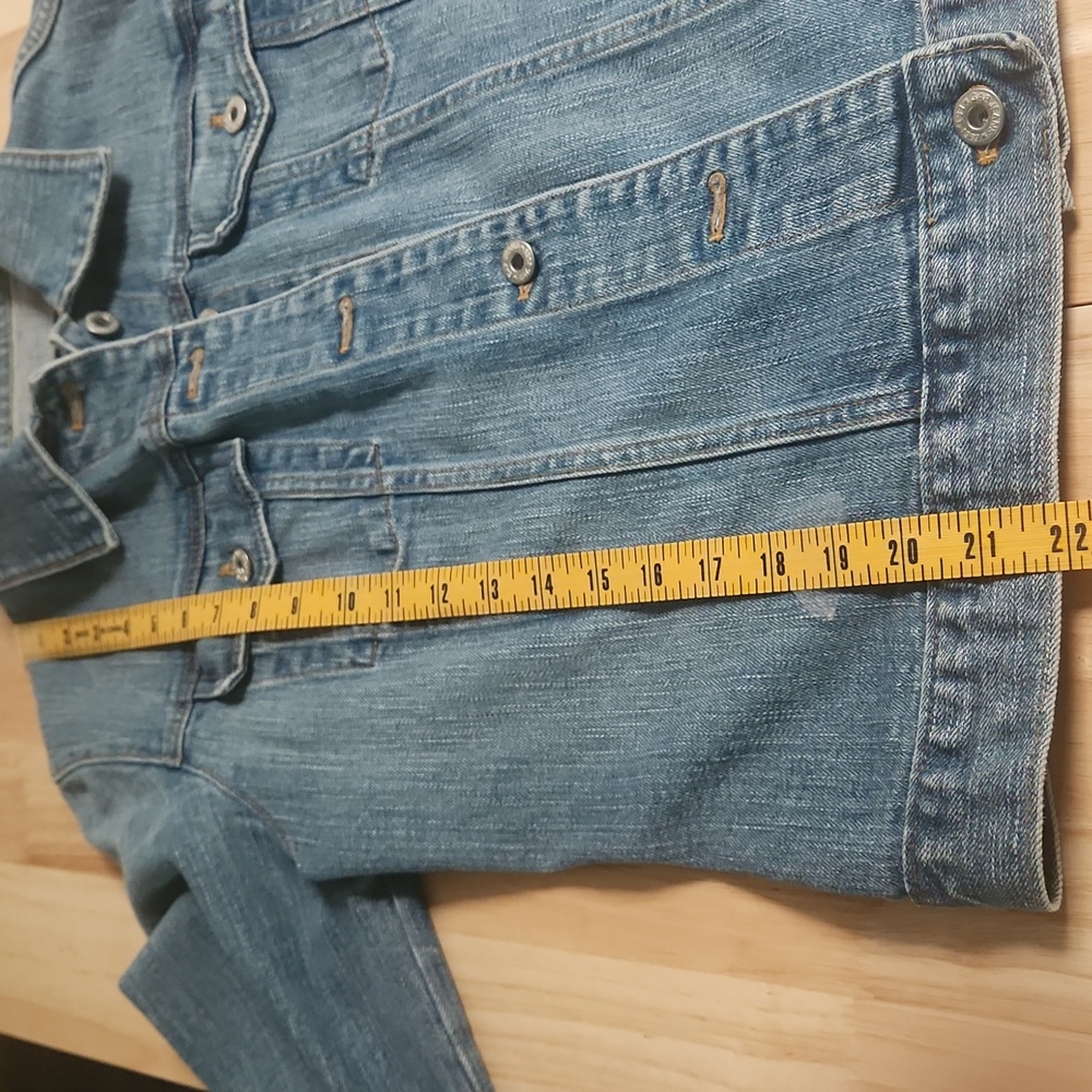 Gap Jean Jacket - Large Fitted - image 5